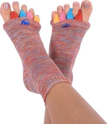 HAPPY FEET Adjustační ponožky MULTICOLOR M (39-42)