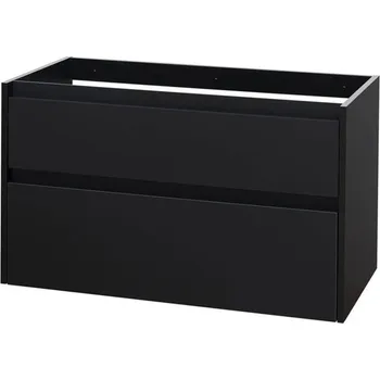 Opto, koupelnová skříňka 101 cm, černá CN942S