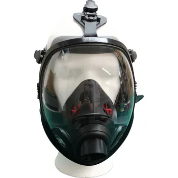 Plynová maska FF-603F opakovaně použitelná celomaska 3M Scott Vision 2, s&nbsp;panoramatickým zorníkem pro filtry se závitem DIN 40, velká velikost