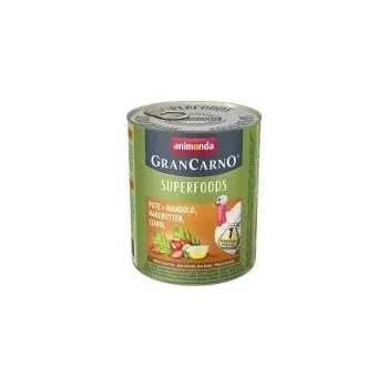 Volný čas Animonda GRANCARNO Superfoods krůta,mangold,šípky,lněný olej Váha: 400g