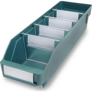 Regálový box RackBox, 400 x 120 x 95 mm, barva zelená