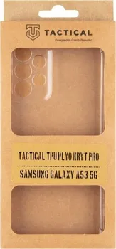 Pouzdro na mobilní telefon Tactical Plyo pro Samsung Galaxy A53 transparentní