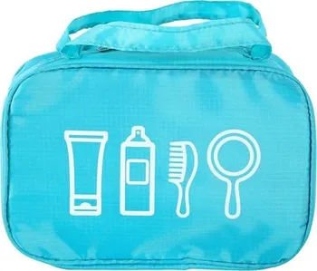 Kosmetická taška Toro Cestovní závěsná taška na kosmetiku modrá