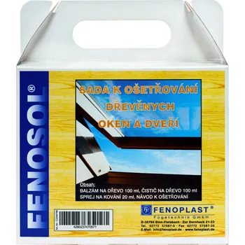 Příslušenství k oknu Údržbová sada na dřevěná okna