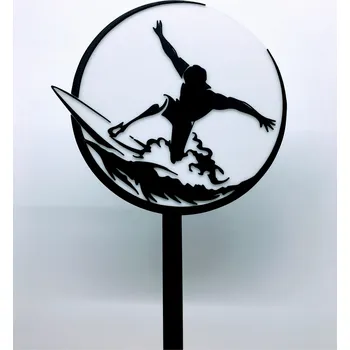 Dortová svíčka Zápich Surfař (možnost jména, věku)