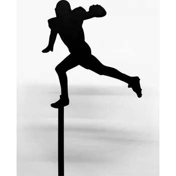 Dortová svíčka Zápich - Rugby / Rugbista (možnost jména, věku)