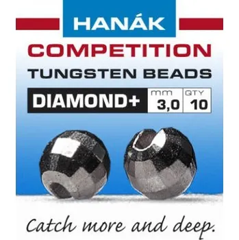 Hanák Tungstenové hlavičky DIAMOND+ Black Nickel 4mm