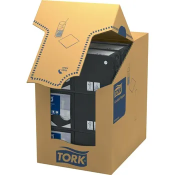 Papírový ubrousek Tork černý ubrousek – koktejlový