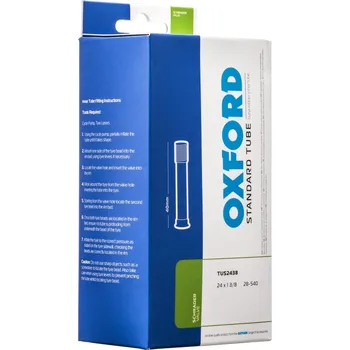 Duše na kolo cyklo duše 24 x 1,3/8, ventilek Schrader, OXFORD