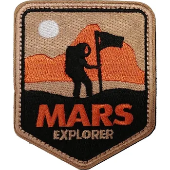 Nášivka Nášivka MARS EXPLORER béžová 7x8,5cm