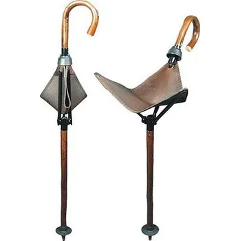 Zubíček - Sedací hůl - hnědá