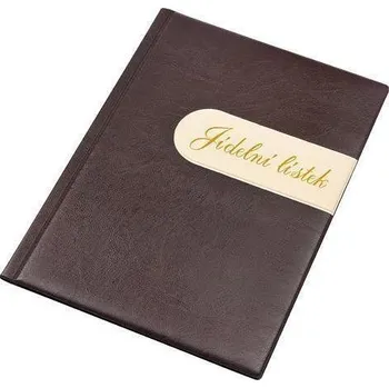 Panta Plast Modern A4 desky na jídelní lístek hnědé/béžové