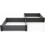 Vyvýšený záhon Keter Vista Modular Garden Bed dvoubalení šedý