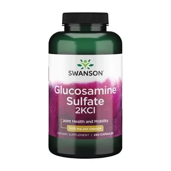 Swanson Glucosamine Sulfate 2KCl Doplněk stravy s glukosaminem 250 ks, kapsle, 500 mg