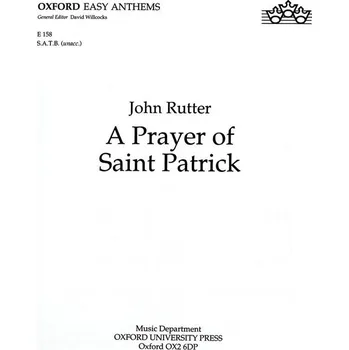 A Prayer Of Saint Patrick - pro sbor SATB 1199694