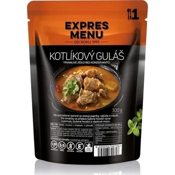 Hotové jídlo EXPRES MENU Kotlíkový guláš 300 g