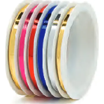 Stuha Vánoční stuha vázací MULTI EXCLUSIV metalic 6 x 5mm x 5m (Vánoční stuha vázací polypropylénová, metalická)