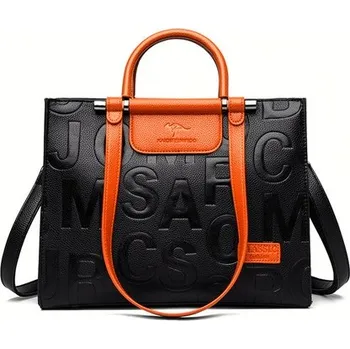 Kabelka Dámská elegantní kabelka s velkou kapacitou Barva: Hnedá