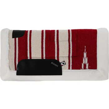 Burioni Dečka podsedlová Navayo Synthetic Burioni, westernová, RN1-LTE, red/white