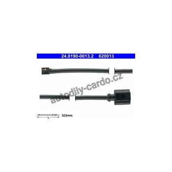 Auto-moto Výstražný kontakt opotřebení obložení ATE 24.8190-0013 (AT 620013)