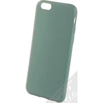 Pouzdro na mobilní telefon 1Mcz Matt TPU ochranný silikonový kryt pro Apple iPhone 6, iPhone 6S modrošedá (gray blue)