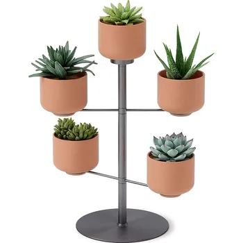 Stojan na květiny Umbra Terrapotta 38 x 29 x 29 cm + květináč 5 ks