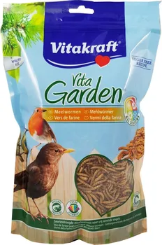 Krmivo pro ptáka Vitakraft Vita Garden Premium mouční červi 200 g