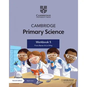Anglický jazyk Cambridge Primary Science Workbook 5 with Digital Access (1 Year) - Fiona Baxter, Liz Dilley Cambridge University Press