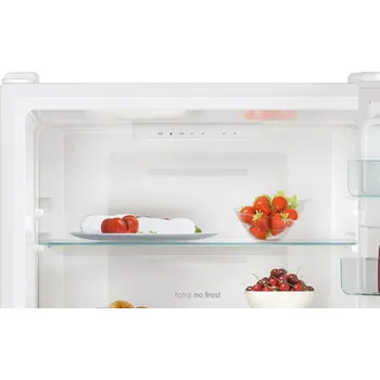 LED osvětlení v chladničce Candy Fresco CCE3T618FW