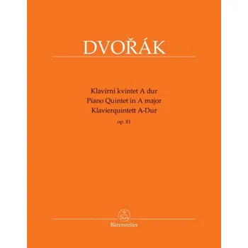 Hudebniny Klavírní kvintet A dur op. 81
