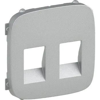 Elektrická zásuvka LEGRAND Kryt 755377 VALENA ALLURE zásuvky hliník 755377