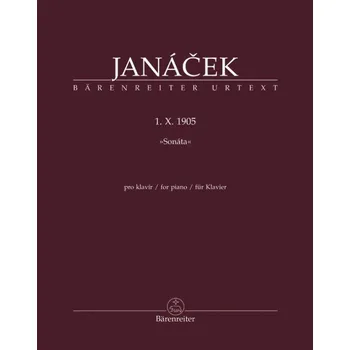 Hudebniny Sonáta pro klavír 1. X. 1905