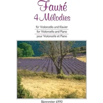4 melodie pro violoncello a klavír