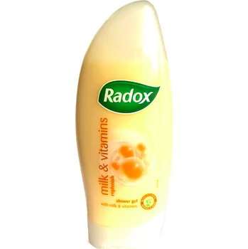 Koupelová kosmetika Radox sprchový gel 250 ml Milk & Vitamins