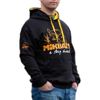 Rybářské oblečení Mikbaits Fans Team černá M