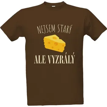 Pánská móda Tričko s potiskem Nejsem starý, ale vyzrálý pánské