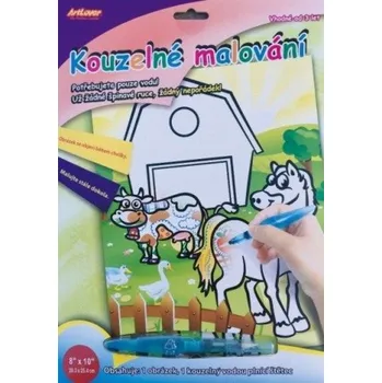 omalovánky Kouzelné malování vodou 20x25cm E Farma