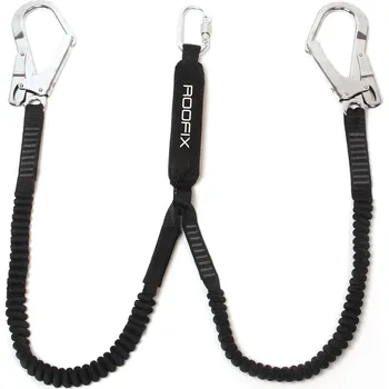 Lano ROOFIX eq Dvojitý flexi popruh 2x M53S – tlumič pádu – M10S