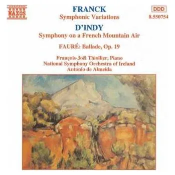 Zahraniční hudba CD César Franck: French Music For Piano & Orchestra 1994