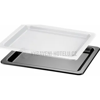 Jednorázové nádobí 2/4 GN tác gastro Proline - bílá 3331003