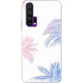 Pouzdro na mobilní telefon Odolné silikonové pouzdro iSaprio - Digital Palms 10 - Honor 20 Pro