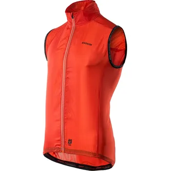 Pánská vesta Pánská cyklo vesta Radvik OX TANGERINE TANGO/PHANTOM XXL