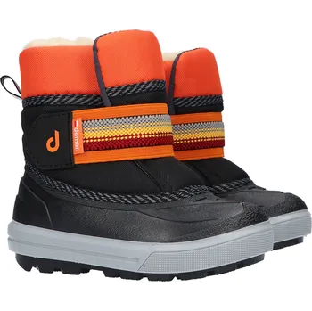 Chlapecké sněhule DEMAR CRAZY 1508 B Dětské sněhule černo-oranžové 28-29 1508B_28-29
