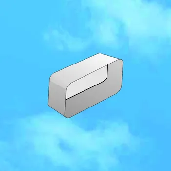 Ventilační potrubí Edil Plast, Refax SPOJKA pro vzduchotechnické TVAROVKY čtyřhranné [] 150x70 plast