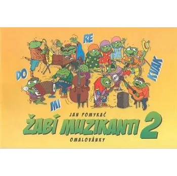 Talacko Editions Žabí muzikanti 2 - omalovánky