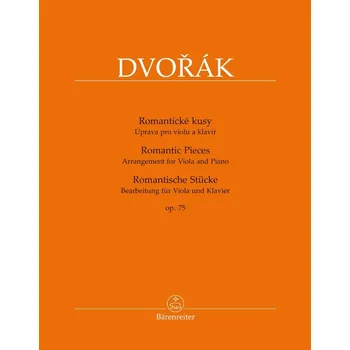Hudebniny Romantické kusy op. 75 - úprava pro violu a klavír