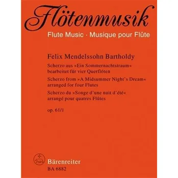 Hudebniny Scherzo pro 'A Midsummer Night's Dream' op. 61/1