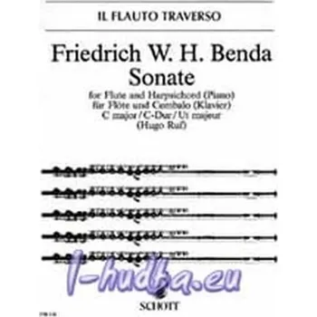 Sonáta C dur pro flétnu a cembalo (klavír)