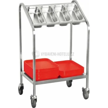 Servírovací stolek Vozík na příbory a tácy WPT4 4420591
