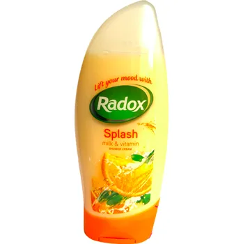 Koupelová kosmetika Radox sprchový gel 250 ml Splash Milk & Vitamins